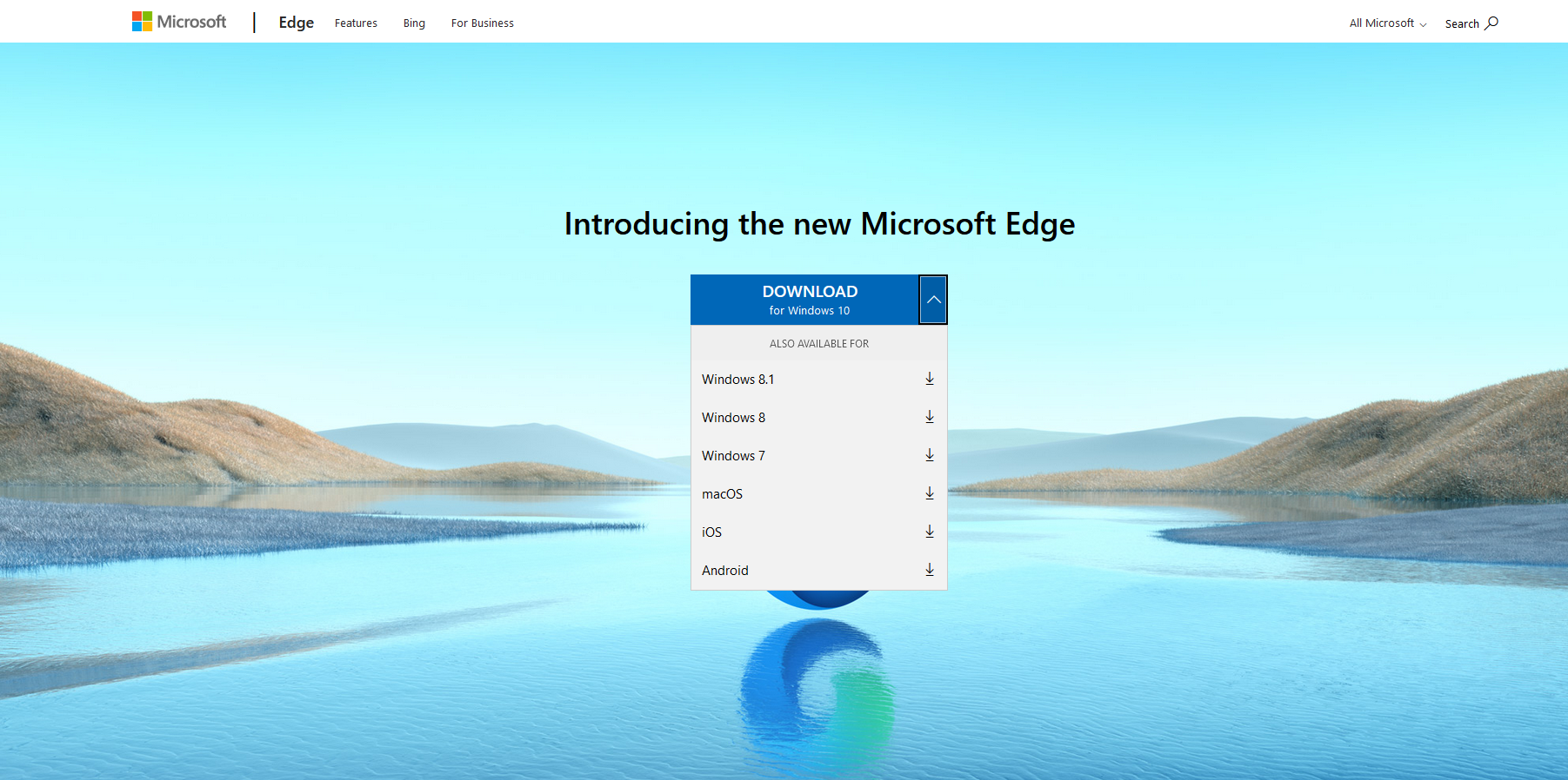 Download Microsoft Edge Chromium