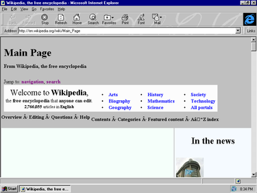 Internet Explorer 3 unter Windows 95