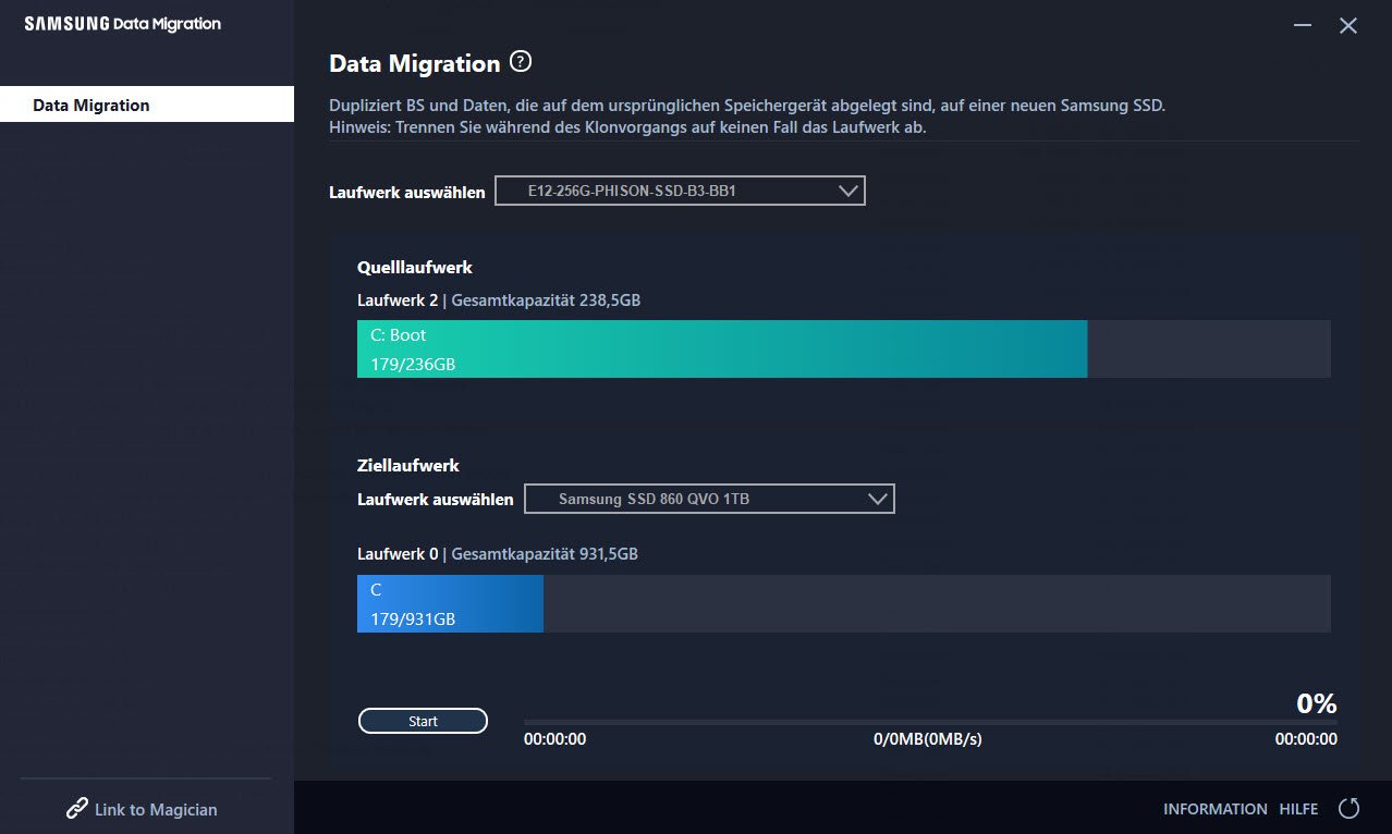 Samsung Data Migration Software