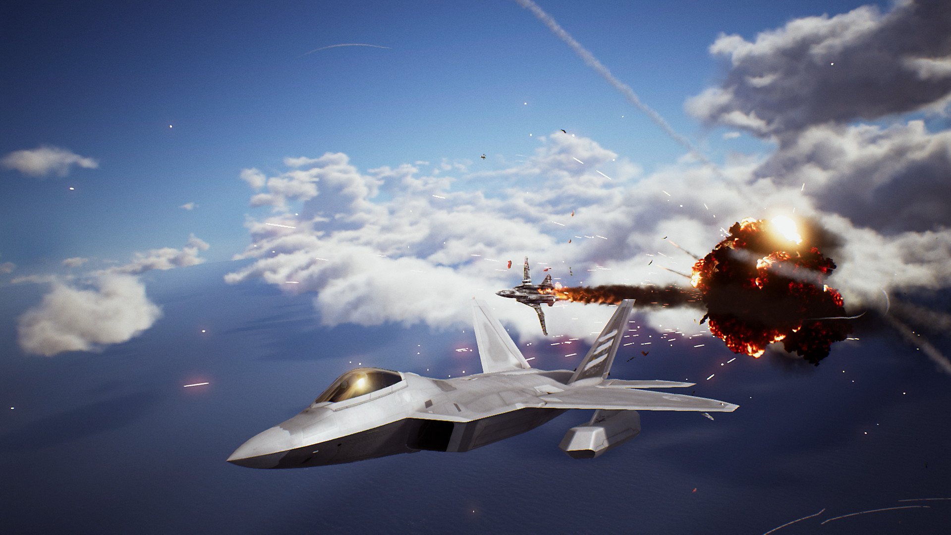 Spielszene aus Ace Combat 7 – Skies Unknown