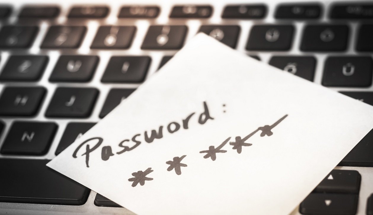 Single Sign On Bedeutung: Passwort auf Tastatur