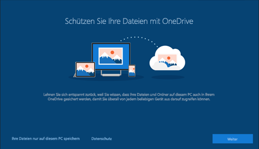 OneDrive als Standardspeicherort