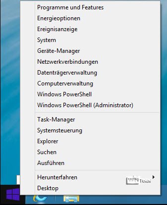 Startbutton Windows 8.1